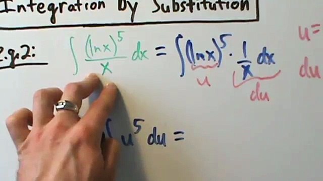 Calculus II - Integration Techniques - Substitution - Example 2 (Indefinite)