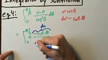 Calculus II - Integration Techniques - Substitution - Example 4 (Definite)