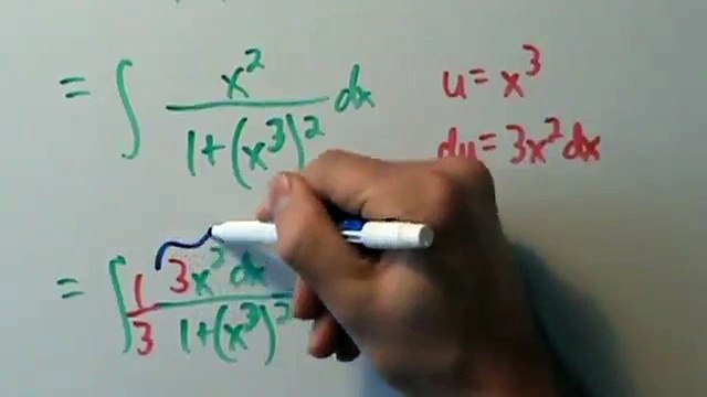 Calculus II - Integration Techniques - Substitution - Example 5 (Indefinite)