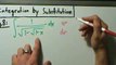 Calculus II - Integration Techniques - Substitution - Example 8 (Indefinite)