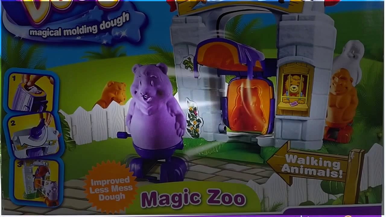 MOON DOUGH Magic Zoo Umagine Toys Molds DCTC Review Works With Play Doh