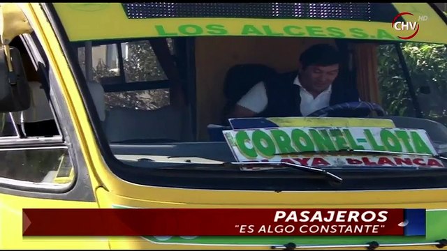 Cazanoticias grabó a chofer chateando con su celular mientras manejaba - CHV Noticias