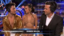 Rumer Willis and Val Chmerkovskiy DWTS All Access Interview March 30, 2015