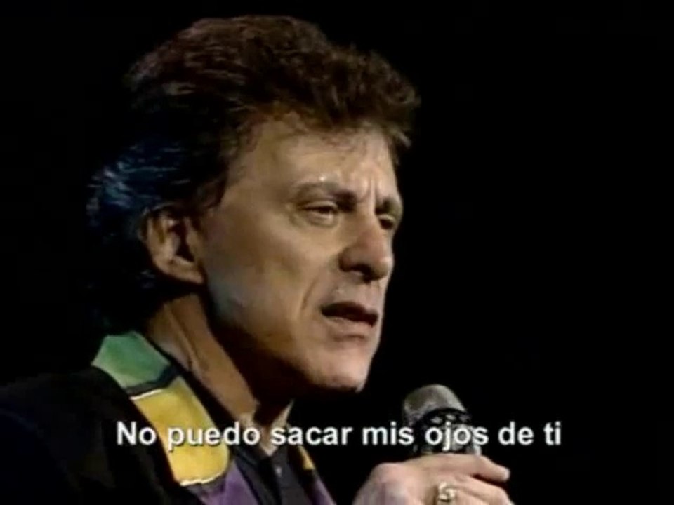FRANKIE VALLI  "I Can't Take My Eyes Off You"  (Subtitulos Español) {Miros Mar}¸.•*¨*• ♪♫
