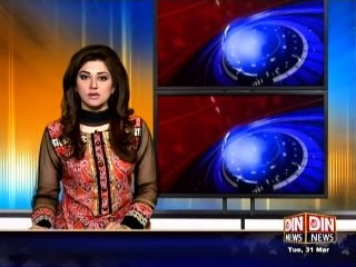 Din News HeadLines 9 A.M (31 March 2015)