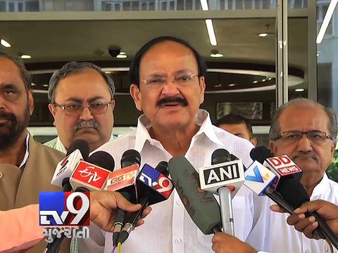 Venkaiah Naidu in Gujarat, assures help to farmers after rains wreak havoc - Tv9 Gujarati