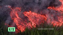 Kilauea Volcano Eruption Video Shooting | Kilauea lava flow 2014