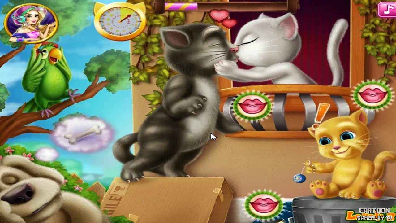 Talking Angela Kiss ♥Tom With Angela♥ New Kissi...