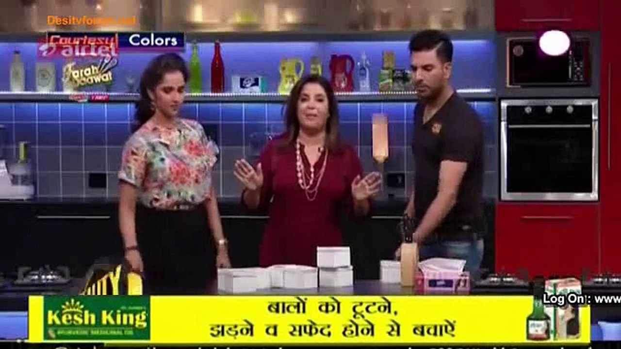 Farah Ke Kitchen Mein Sania-Yuvvraj ! – Farah Ki Daawat - DesiTvForum – Watch & Discuss Indian Tv Serials Dramas and Shows