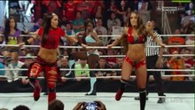 Paige, AJ Lee & Naomi Vs. Nikki, Brie Bella & Natalya