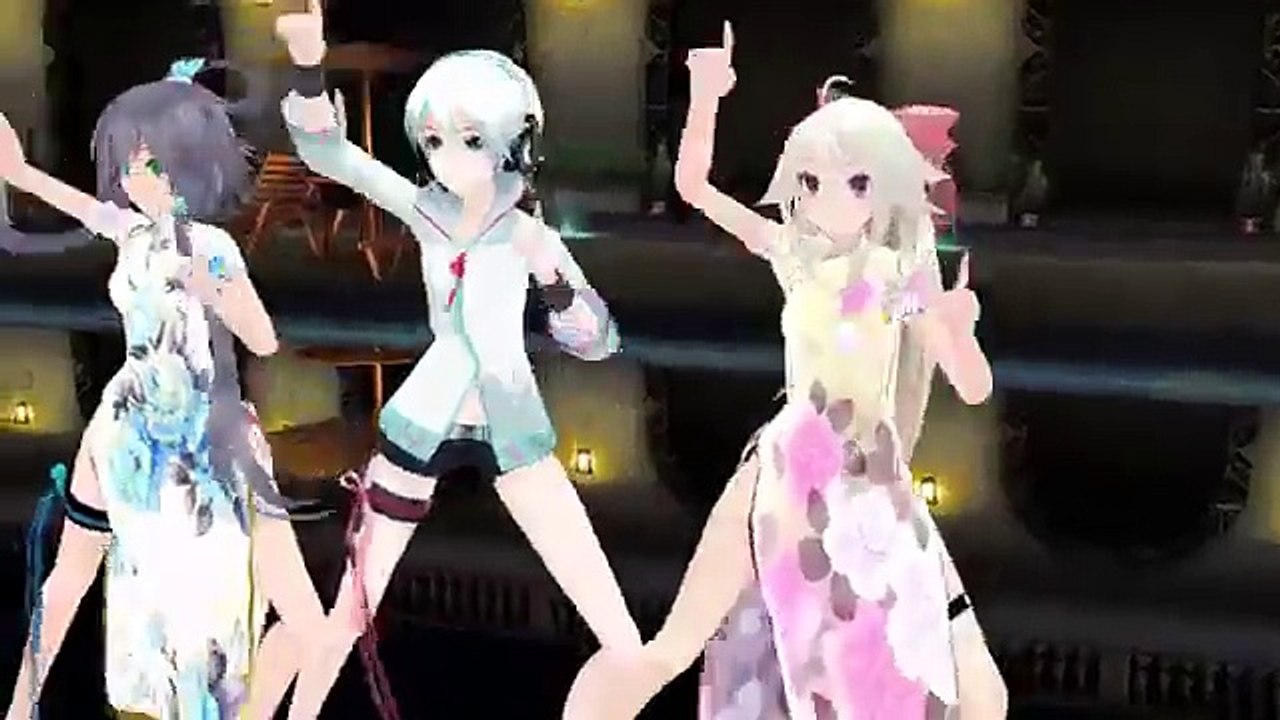 初音留美 MMD x Vocaloid 3 Little apple 小蘋果 Yan He + VSQx Pronto YouTube