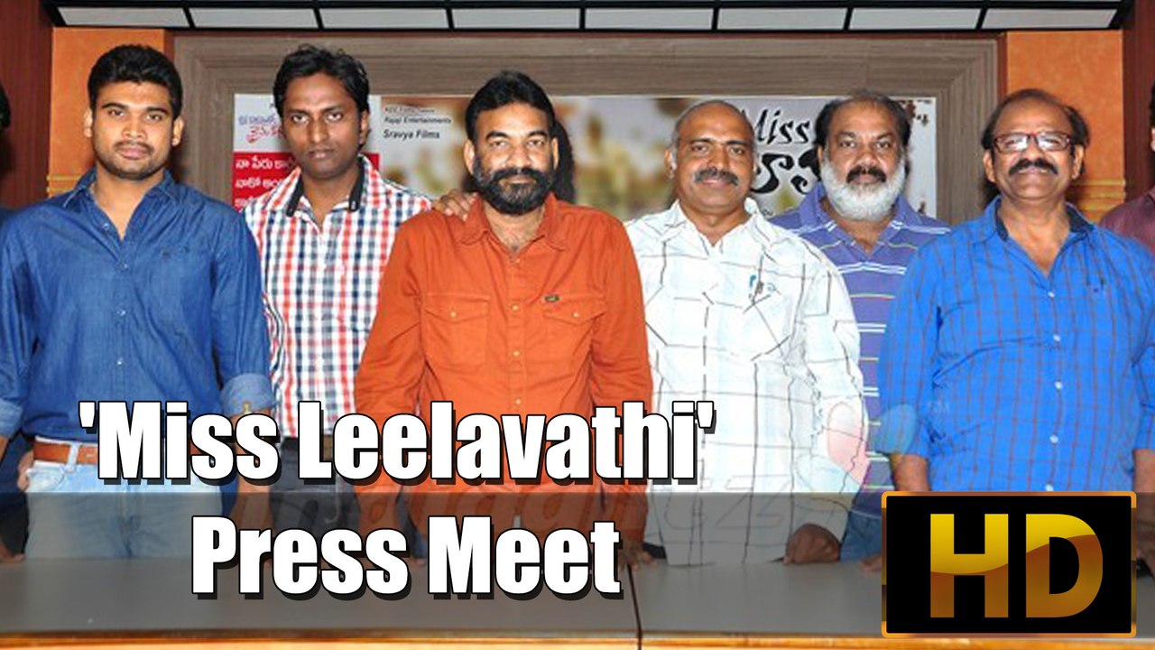 'Miss Leelavathi' Press Meet