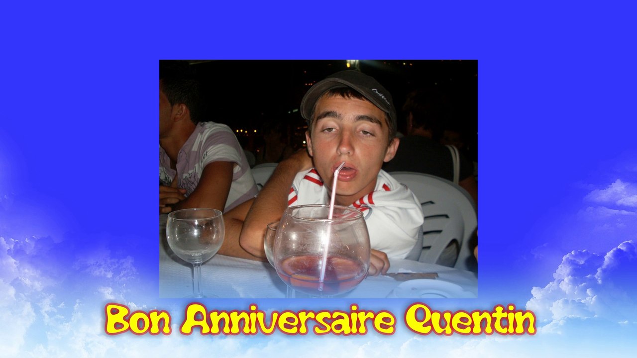 Anniversaire de Quentin