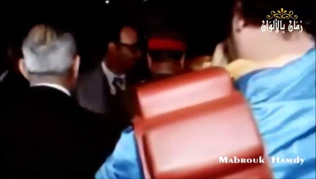 ممدوح سالم والجمسي في استقبال القوات العائده من معركة قبرص 1978