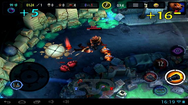 Heroes of SoulCraft - MOBA - Android gameplay PlayRawNow