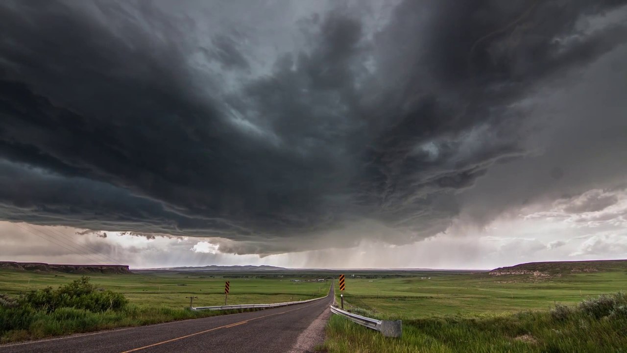 TimeLapse d'orages et de formations de nuages énormes!
