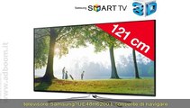 GENOVA,    UE48H6200 - TELEVISORE LED 3D SMART TV   OCCHIALI 3D AT EURO 483