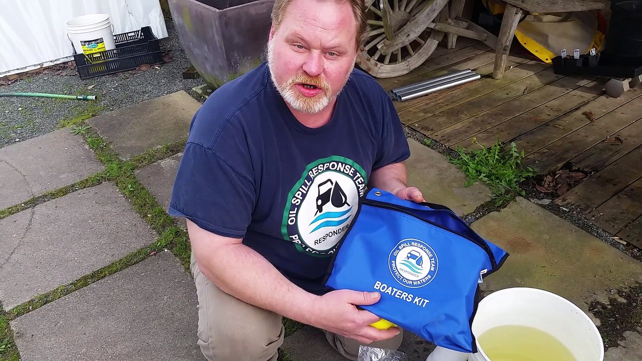 Clean up oil from bilges Oil Spill Response Team