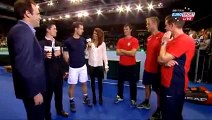Andy Murray reveals Dominic Inglot has a side chick in Glasgow - YouTube