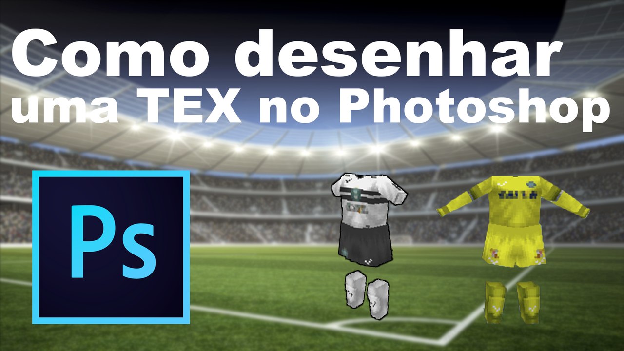 COMO DESENHAR TEX/UNIFORME DE WE2002 (PS1) NO PHOTOSHOP