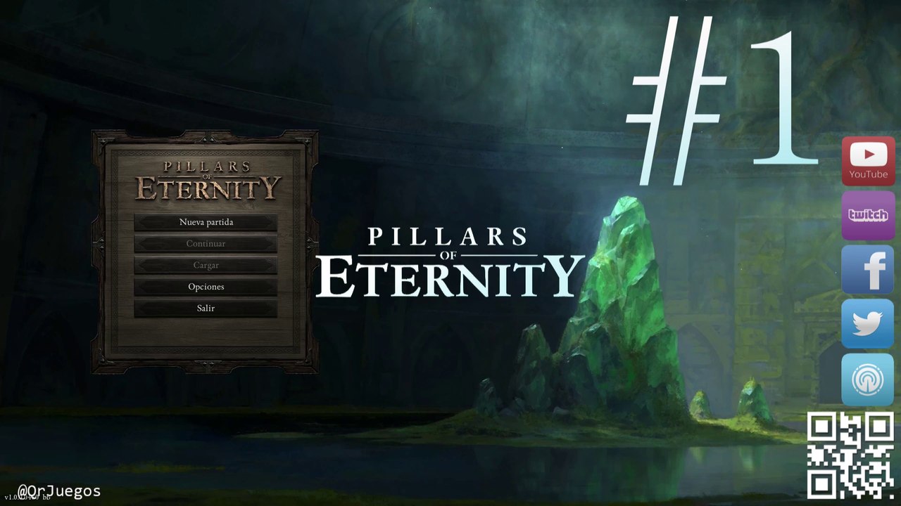 Pillars of Eternity - Let's Play - sub Español - 1080p #1 v.2