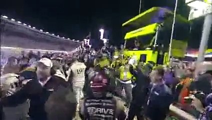 Post-race brawl between Gordon and Keselowski - YouTube