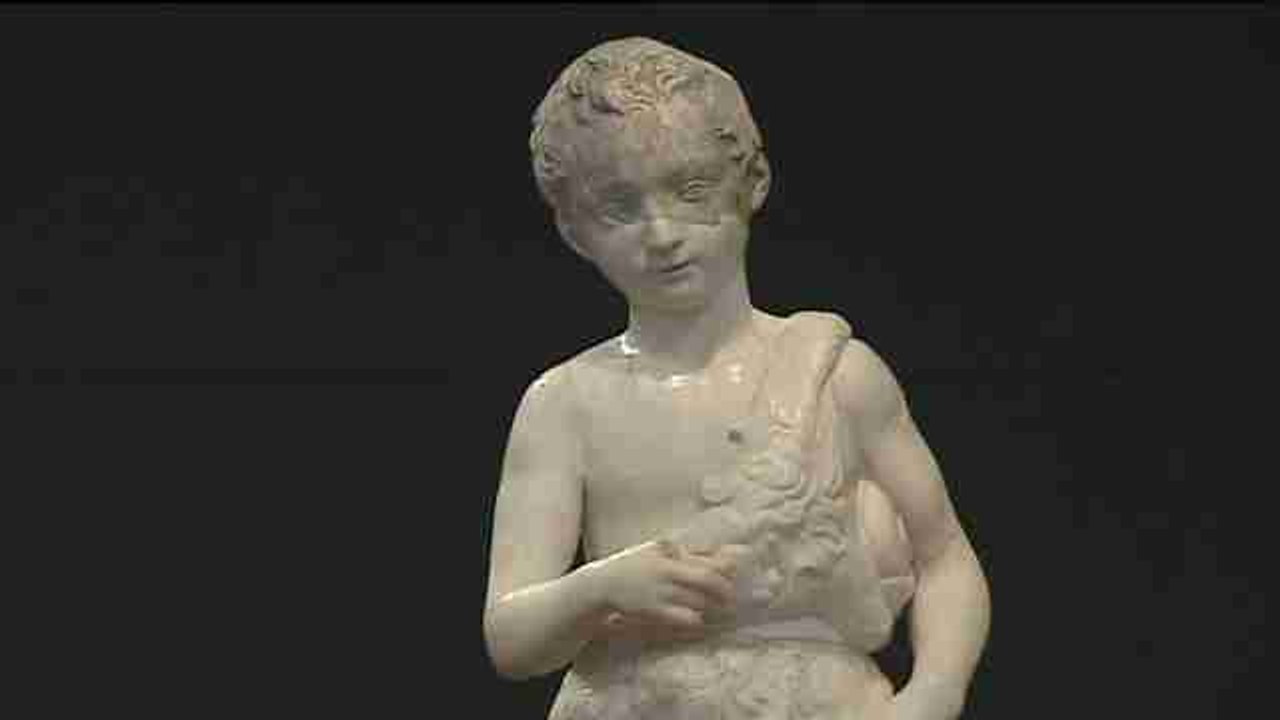 El Prado recupera al "San Juan Bautista Niño" de Miguel Ángel