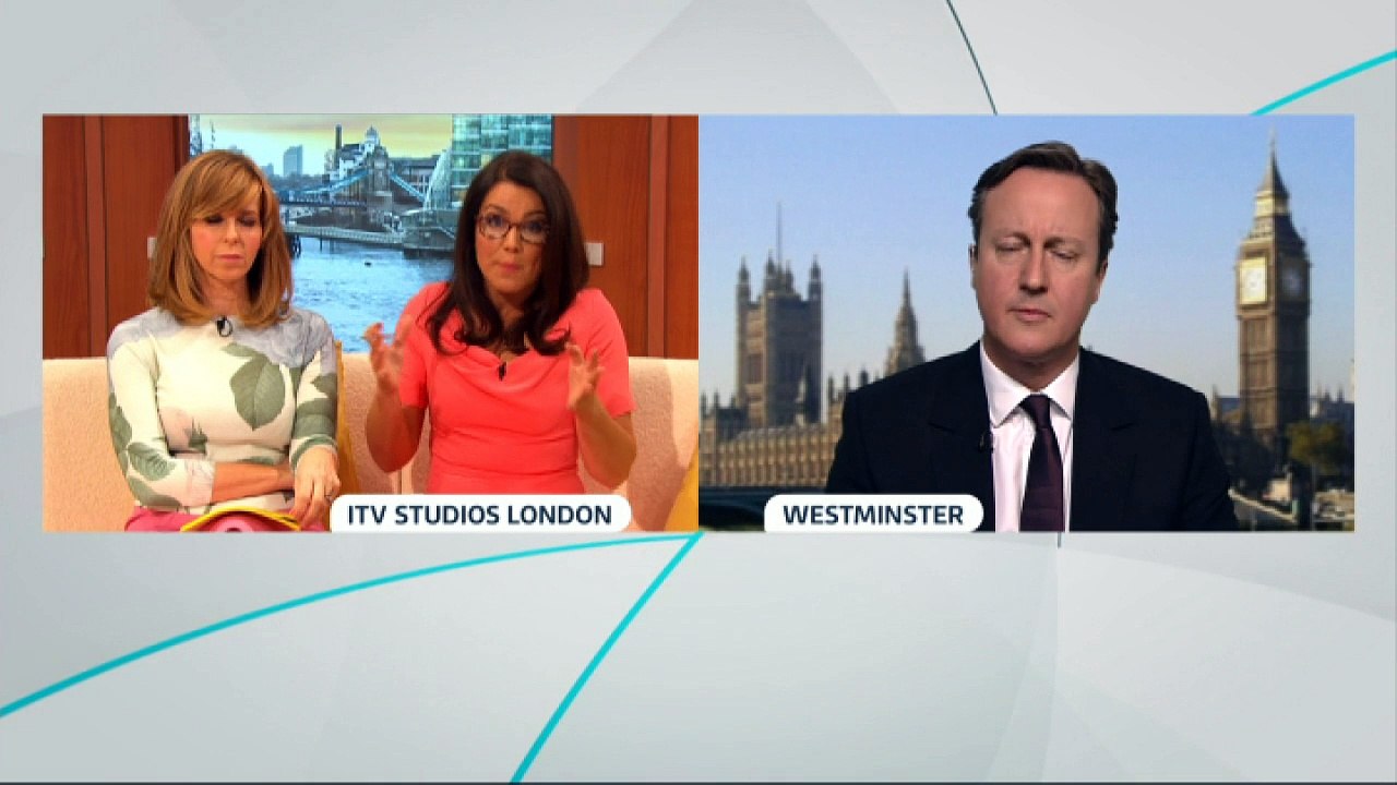 'Samantha is absolutely behind me' - David Cameron
