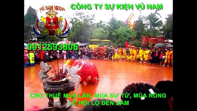 CHO THUÊ MÚA LÂN, MÚA SƯ TỬ, MÚA RỒNG LỄ HỘI 0912593806