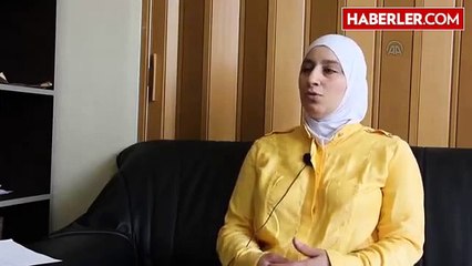 Suriye'den "Cesaret" Timsali Bir Kadın