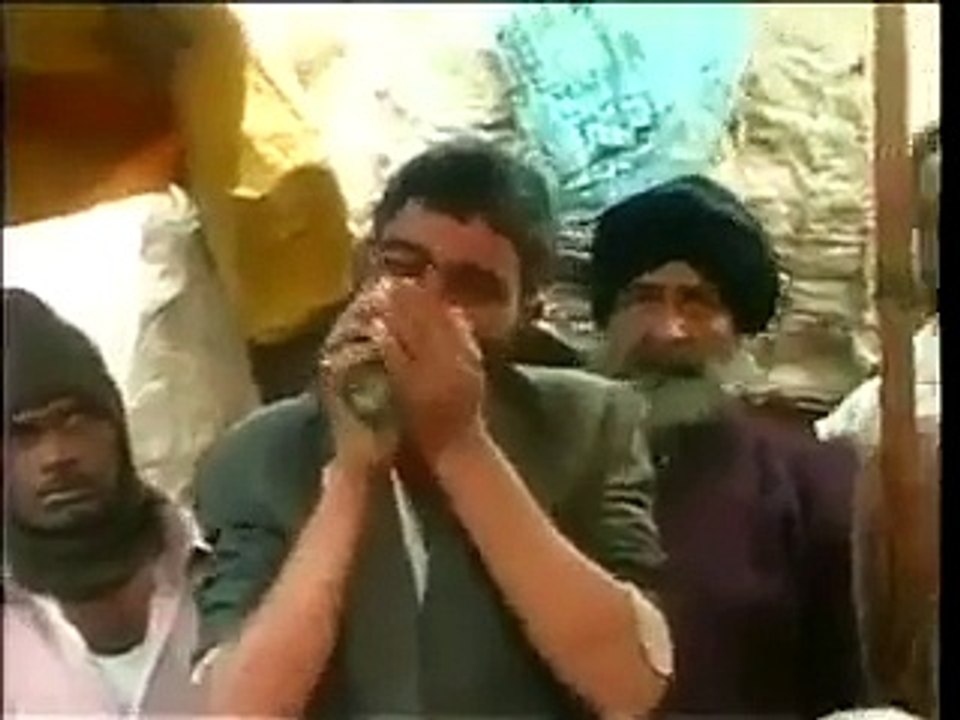 Crazy Man Eating Glass