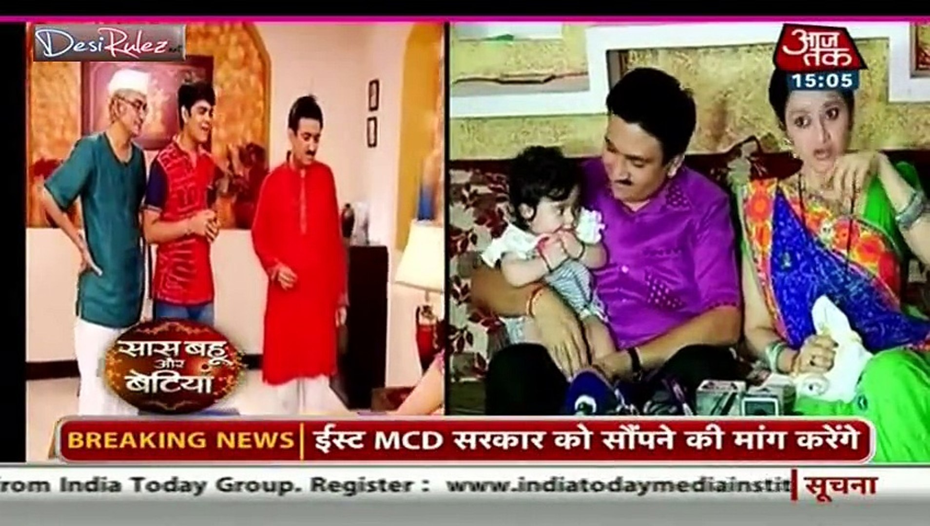 Saas Bahu Aur Betiyan [Aaj Tak] 31st March 2015pt3
