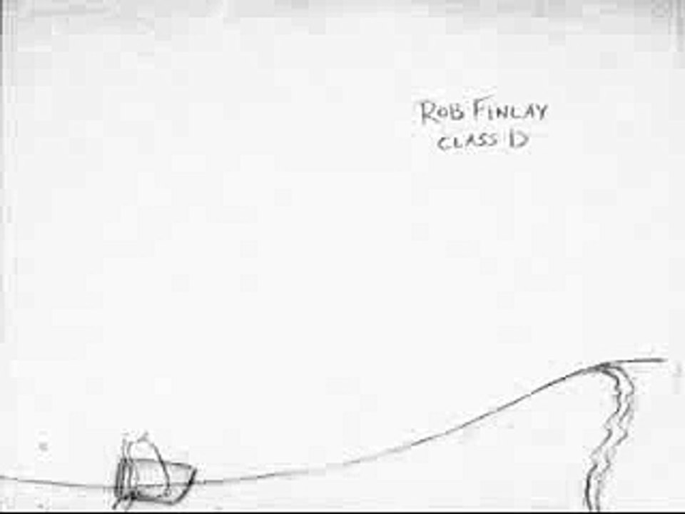 Wave, Flour Sack and Boat