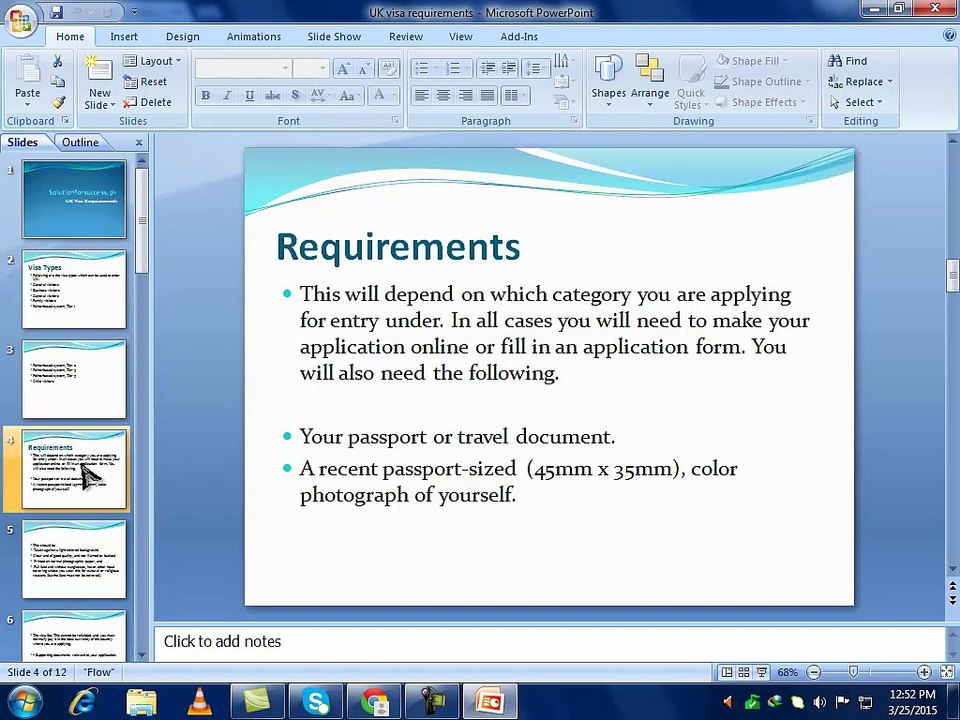 UK visa Requirements