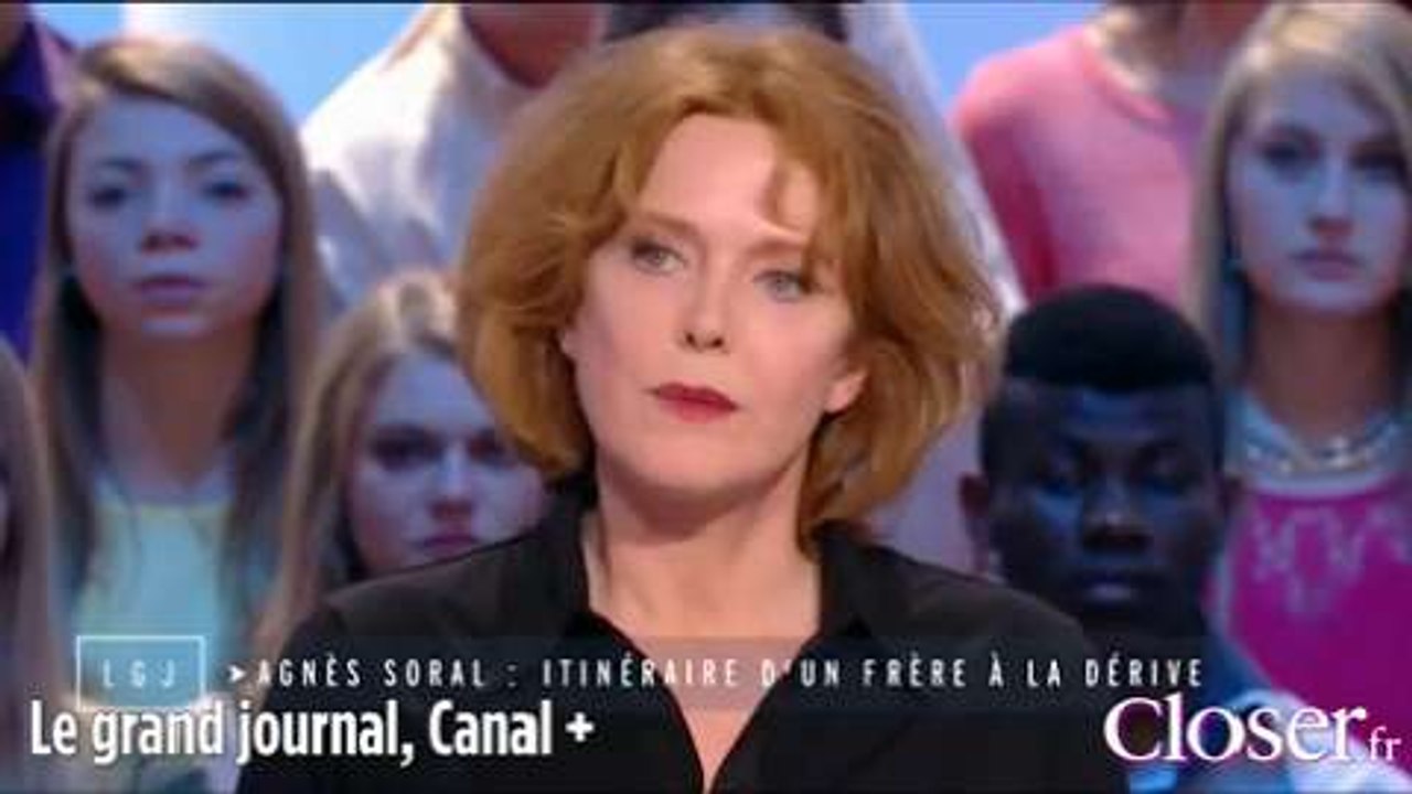 Le grand journal : Agnès Soral parle de son frère, lundi 30 mars 2015