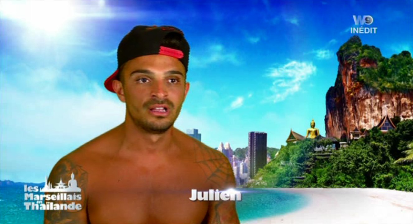 Julien (Les Marseillais W9) : Le gâteau sur la cerise - ZAPPING TÉLÉ-RÉALITÉ DU 31/03/2015