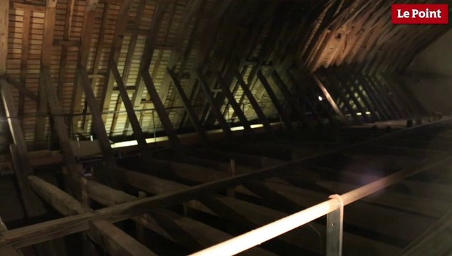 Visite interdite du château de Blois #2 : La charpente de la salle des États généraux de 802 ans !