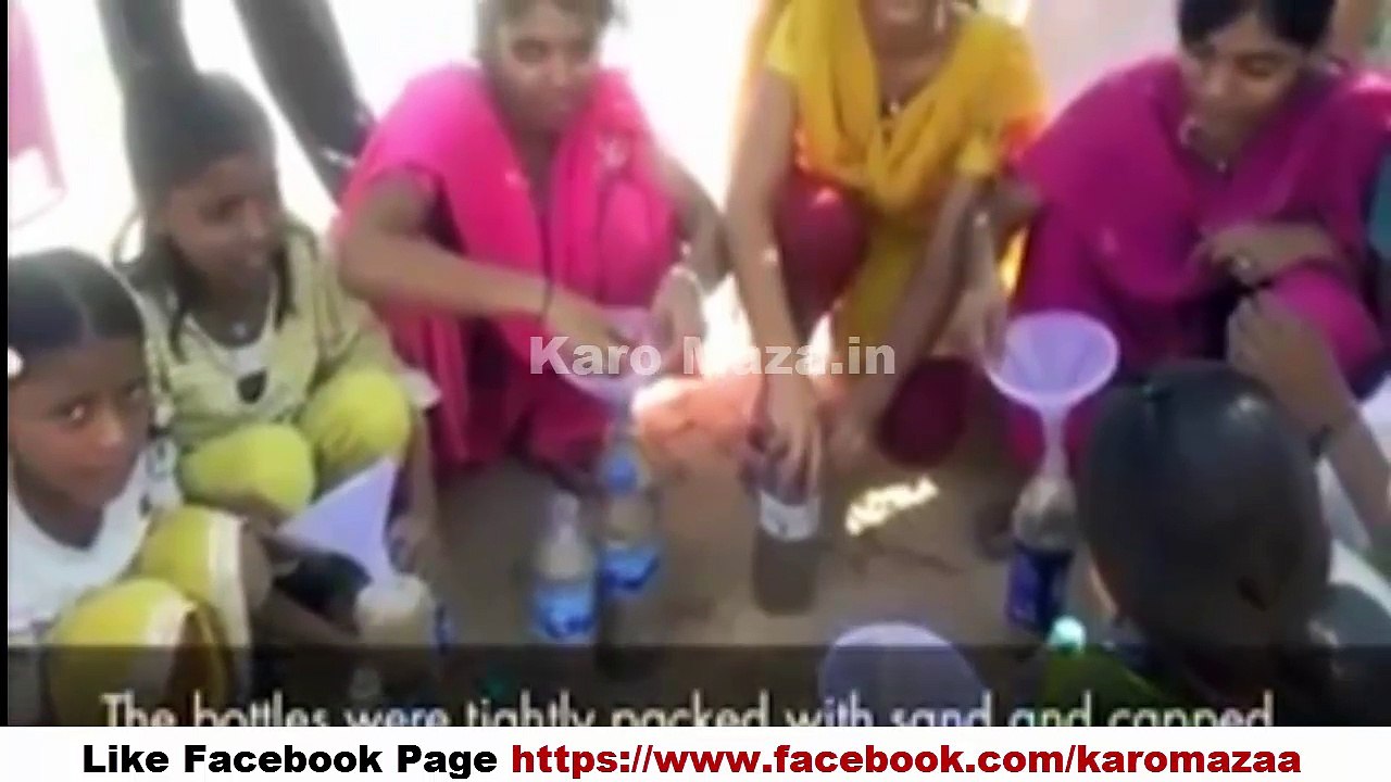Using Plastic Bottles To Build a House
