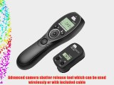 Pixel TW-282/E3 Wireless Timer Remote Control for select Canon Pentax Samsung and Contax camera