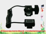 Off Camera Sync Cord for Nikon Ittl - 6 In Coiled And Extends To 24 In