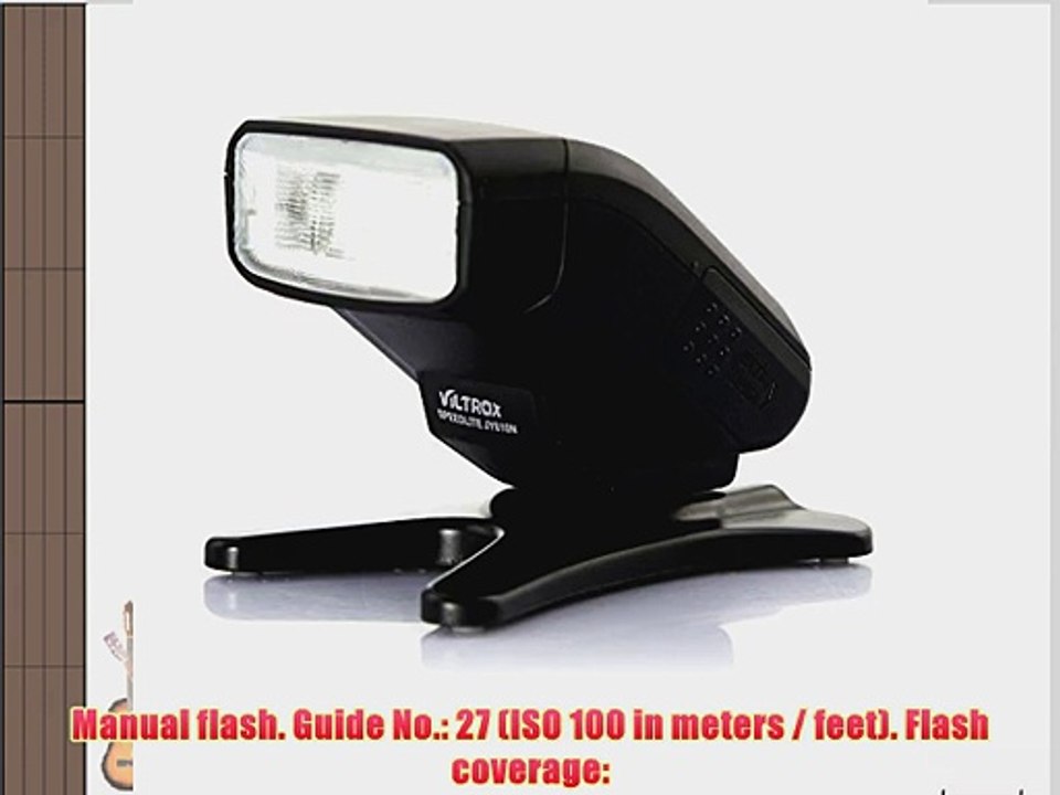 VILTROX JY-610N Flash Speed-light Speedlite ?Portable and Compact Support Nikon CLS function?