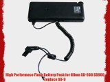 High Performace Flash Battery Pack for Nikon SB-900 SB900 replace SD-9