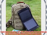 LevinTM Traveller 7W Foldable Solar Panel Portable Solar Charger for iPhone iPod Samsung Galaxy