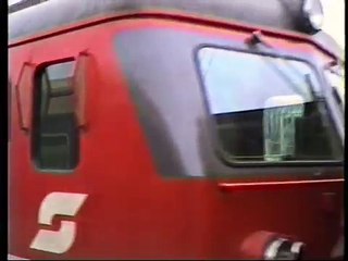 ÖBB Planverkehr Wien  Jänner 1993.