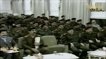 في ذكراه الثامنه فيديو لم يعرض من قبل للرئيس صدام حسين مع القاده العسكرين قبل الغزو بايام
