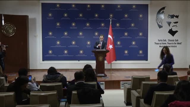 Dışişleri Bakanlığı Sözcüsü Bilgiç - Cumhurbaşkanı Erdoğan'ın İran Ziyareti