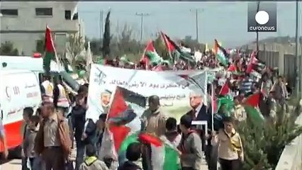 Ausschreitungen in Israel und Autonomiegebieten am Tag des Bodens