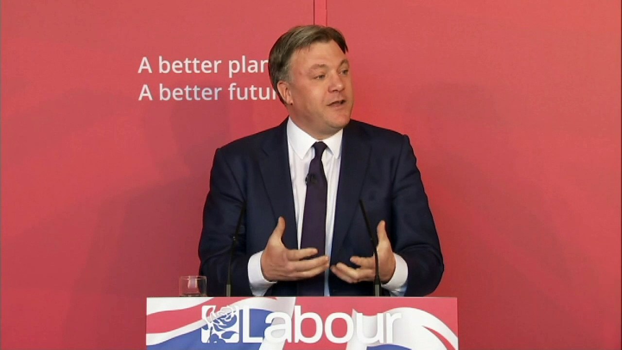 Ed Balls reels off Labour's future pledges