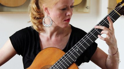 Eva Beneke plays Gigue BWV 1012 by J. S. Bach on a 1943 José Ramirez