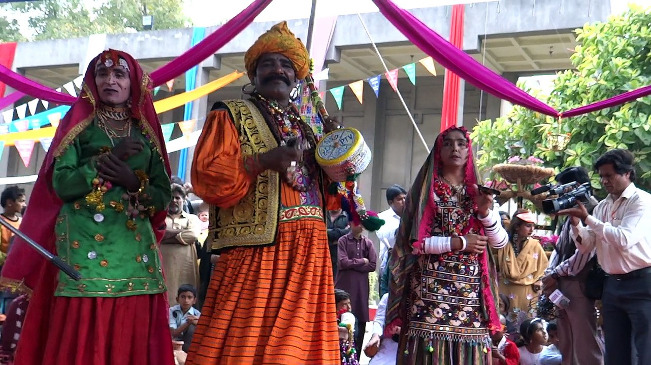 Traditional music of Cholistan 13 March 2013 Children Library Complex Lahore Pakistan